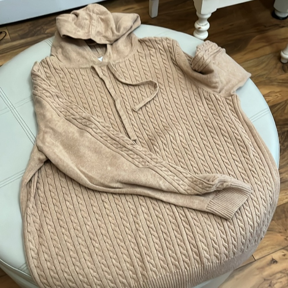 Like new sweater SET  hooded top and pants  top XL pants L CHARTER CLUB - Picture 4 of 6